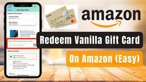 Use Vanilla Gift Card On Amazon